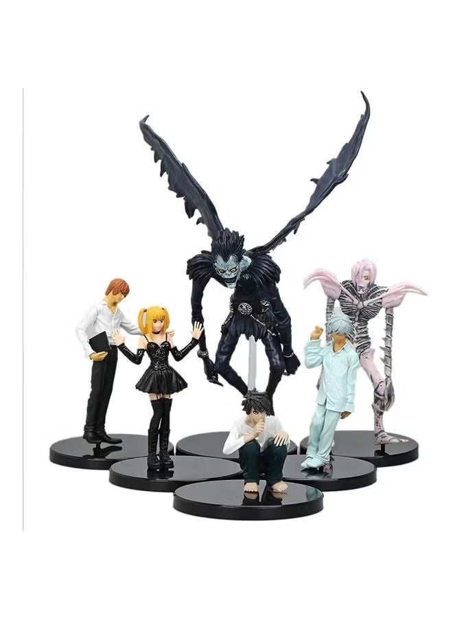 LEXIN 6-Piece The Model Of Death Note Statue Set 7-23cm - Image 2